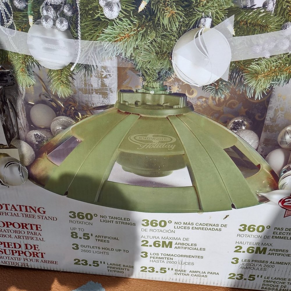 Rotating Christmas Stand
